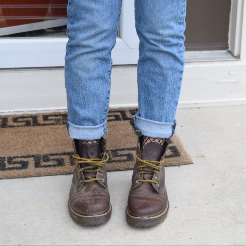 Brown Vintage Doc Martens